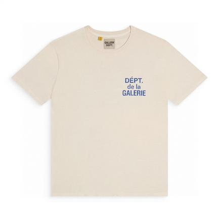 GALLERY DEPT FRENCH TEE CREAM/BLUE